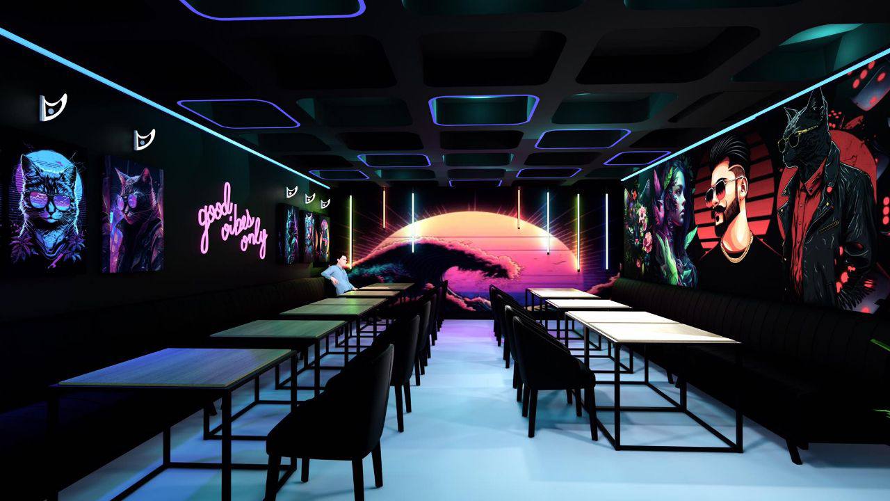 Neon Lounge Design 2